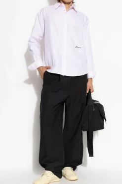 Jacquemus RÓŻOWY Gładka koszula