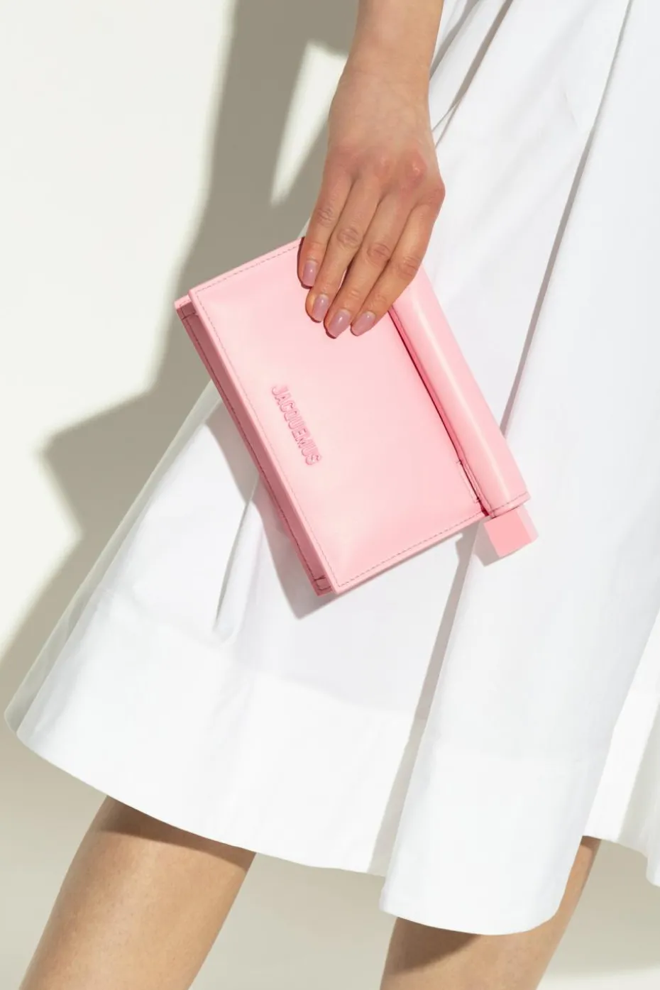 Jacquemus RÓŻOWY Torba do ręki `Le Petite Rond Carre`