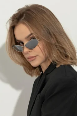 Jacquemus SREBRNY Okulary przeciwsłoneczne