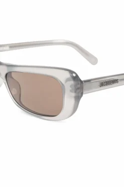 Jacquemus SREBRNY Okulary przeciwsłoneczne