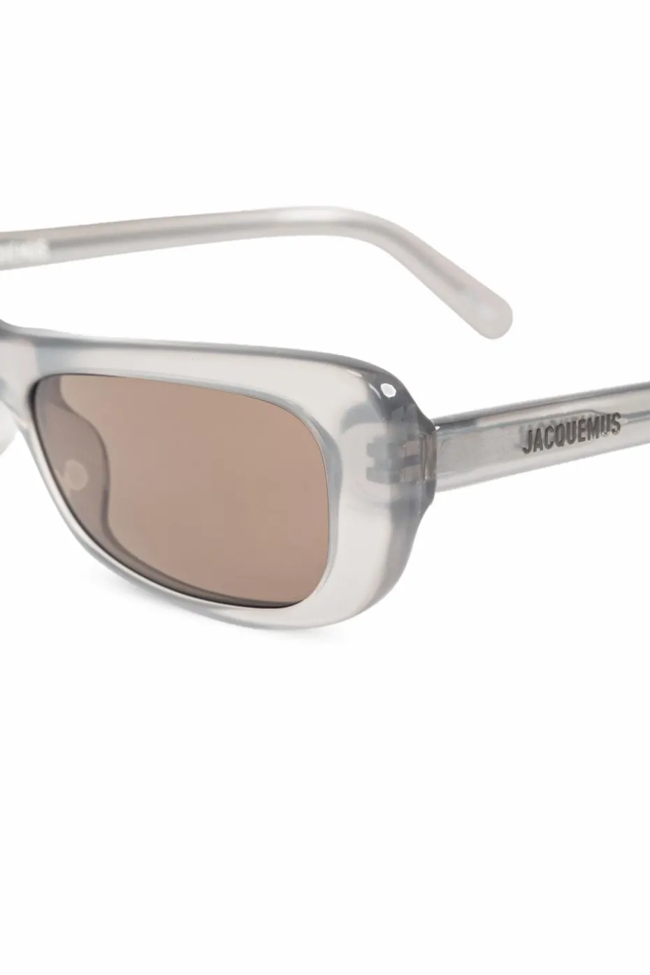 Jacquemus SREBRNY Okulary przeciwsłoneczne