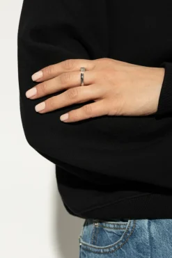 Jacquemus SREBRNY Srebrny pierścień
