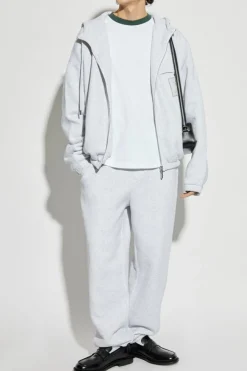 Jacquemus SZARY Bluza z kapturem