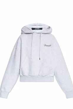 Jacquemus SZARY Bluza z logo
