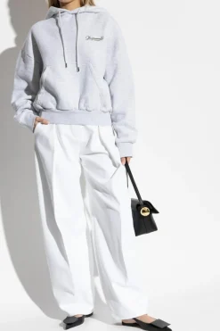 Jacquemus SZARY Bluza z logo