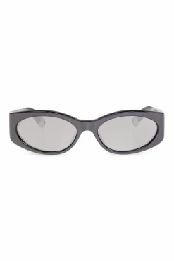 Jacquemus SZARY Okulary przeciwsłoneczne