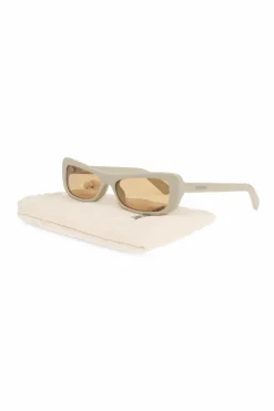 Jacquemus SZARY Okulary przeciwsłoneczne `Capri`