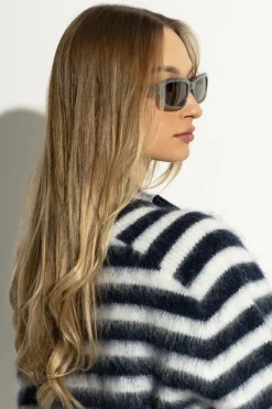 Jacquemus SZARY Okulary przeciwsłoneczne `Marino`