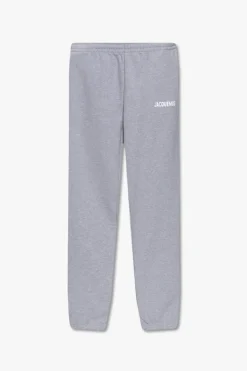 Jacquemus SZARY Spodnie dresowe z logo