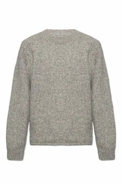 Jacquemus SZARY Sweter z logo