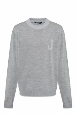 Jacquemus SZARY Wełniany sweter