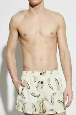 Jacquemus ŻÓŁTY Szorty kąpielowe