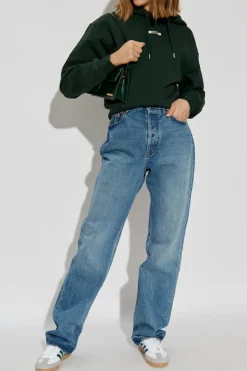 Jacquemus ZIELONY Bluza z logo