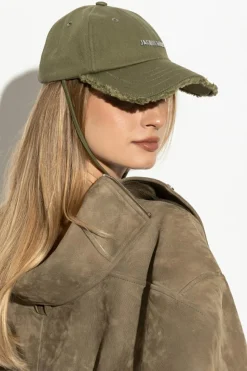 Jacquemus ZIELONY Czapka z daszkiem