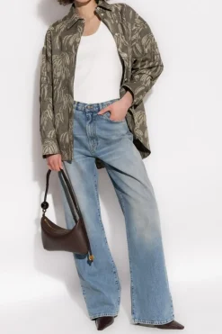 Jacquemus ZIELONY Koszula o kroju `oversize`