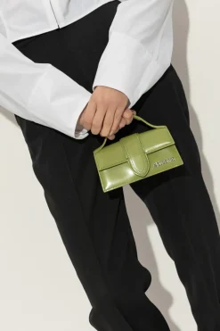 Jacquemus ZIELONY Torba do ręki `Le Bambino`