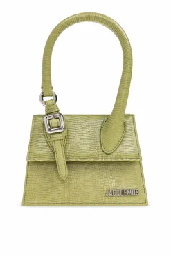 Jacquemus ZIELONY Torba do ręki `Le Chiquito Moyen`