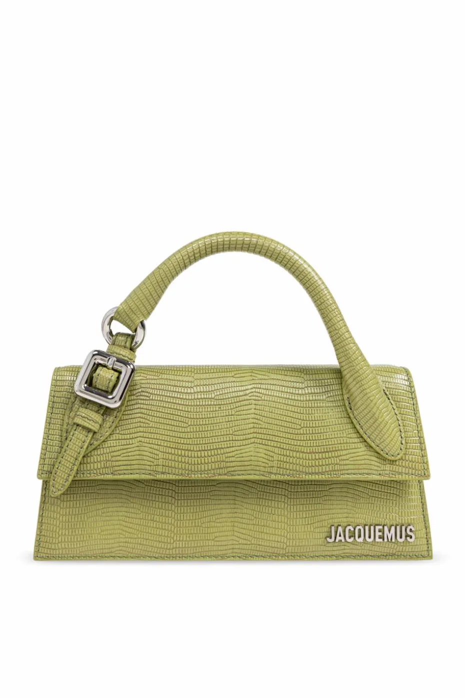 Jacquemus ZIELONY Torba do ręki ``Le Chiquito Long Boucle`