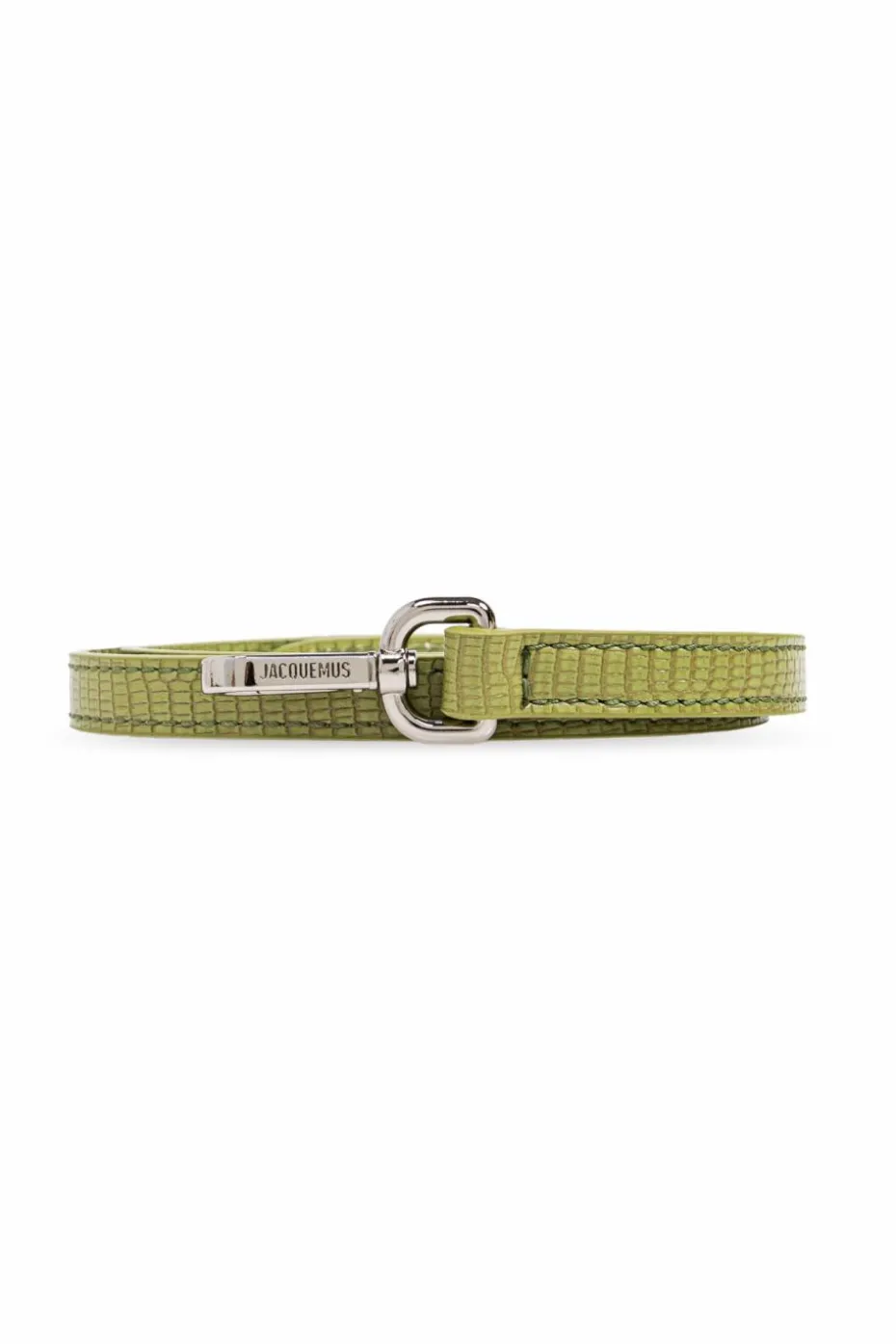Jacquemus ZIELONY Torba do ręki ``Le Chiquito Long Boucle`