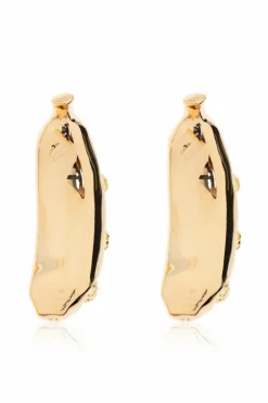 Jacquemus ZŁOTY Kolczyki `Bananes`