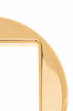 Jacquemus ZŁOTY Mosiężna bransoleta ‘Rond’