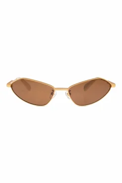 Jacquemus ZŁOTY Okulary przeciwsłoneczne