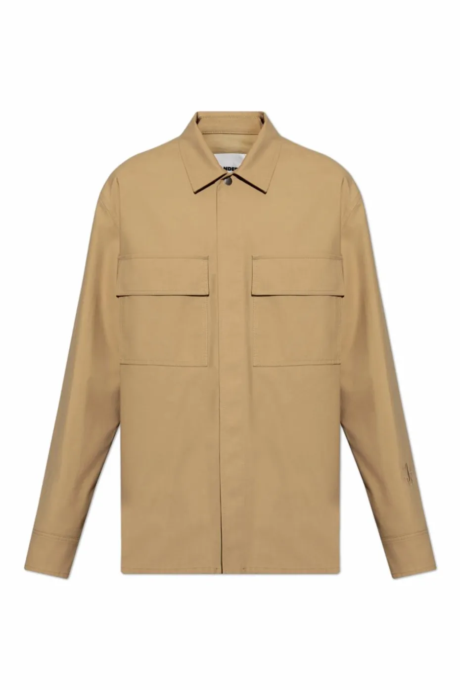 JIL SANDER+ beżowy Koszula z kieszeniami