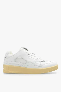 JIL SANDER BIAŁY Buty sportowe z logo