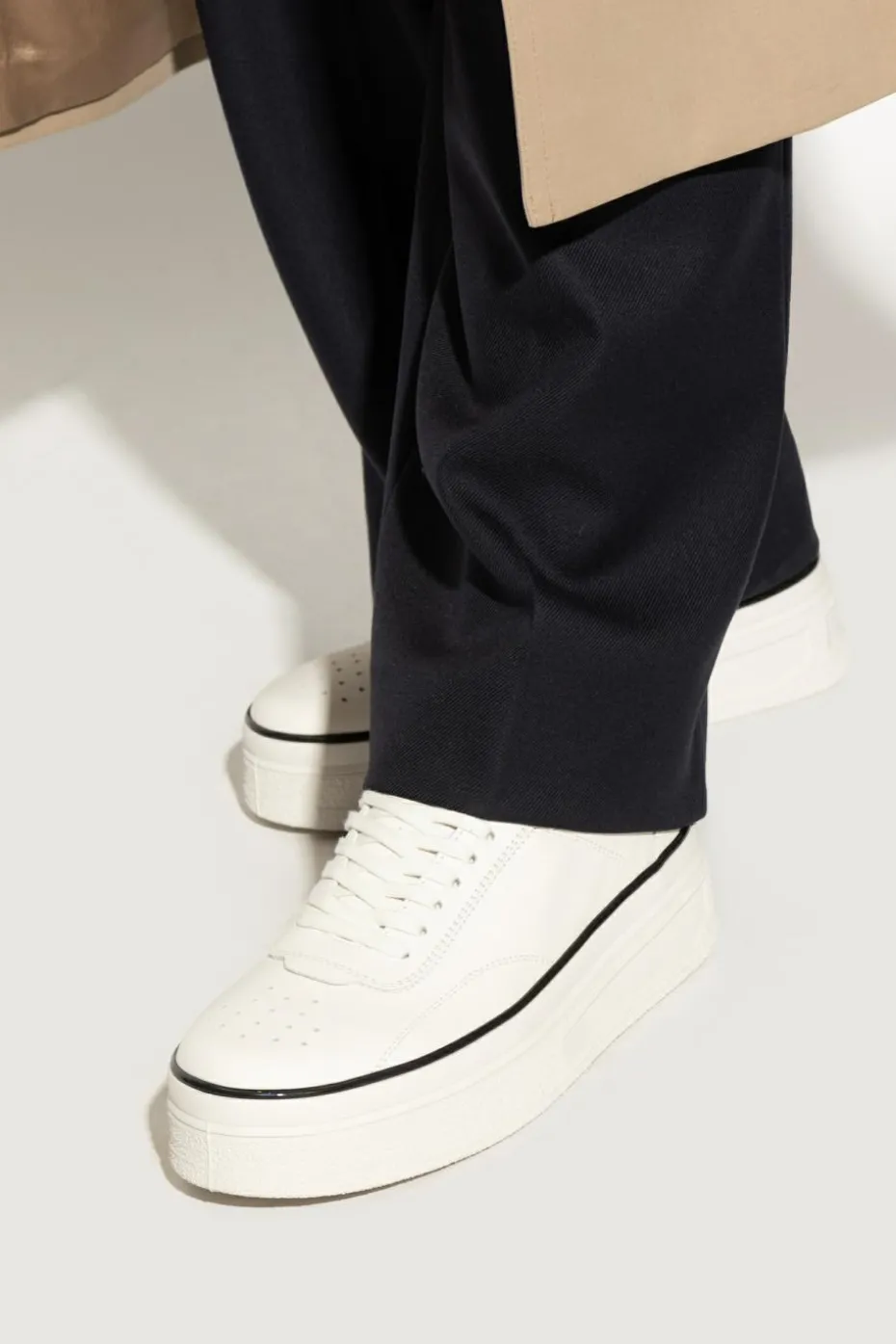 JIL SANDER BIAŁY Buty sportowe