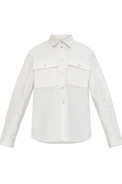 JIL SANDER BIAŁY Koszula jeansowa
