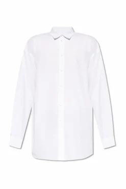 JIL SANDER BIAŁY Koszula z logo