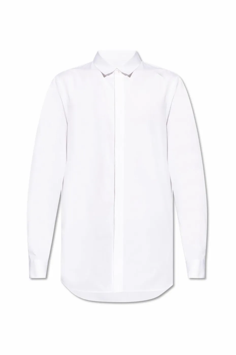 JIL SANDER BIAŁY Koszula z logo