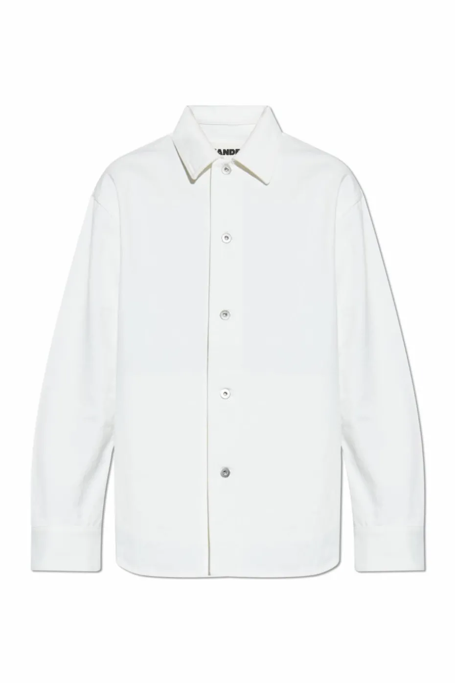 JIL SANDER BIAŁY Kurtka jeansowa