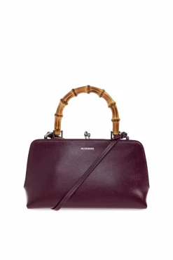 JIL SANDER BORDO Torba do ręki