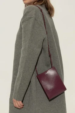 JIL SANDER BORDO Torba na ramię