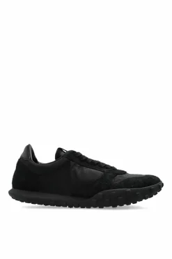 JIL SANDER CZARNY Buty sportowe z logo