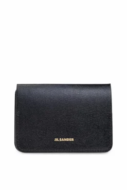 JIL SANDER CZARNY Etui na karty