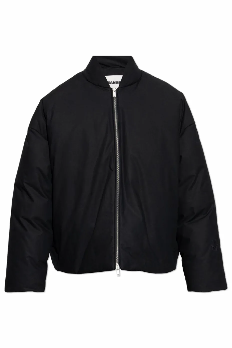 JIL SANDER+ CZARNY Kurtka puchowa
