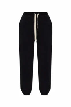 JIL SANDER+ CZARNY Spodnie dresowe