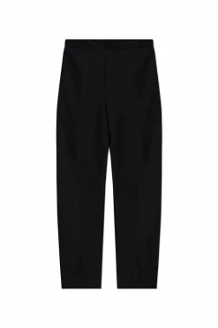 JIL SANDER+ CZARNY Spodnie z logo