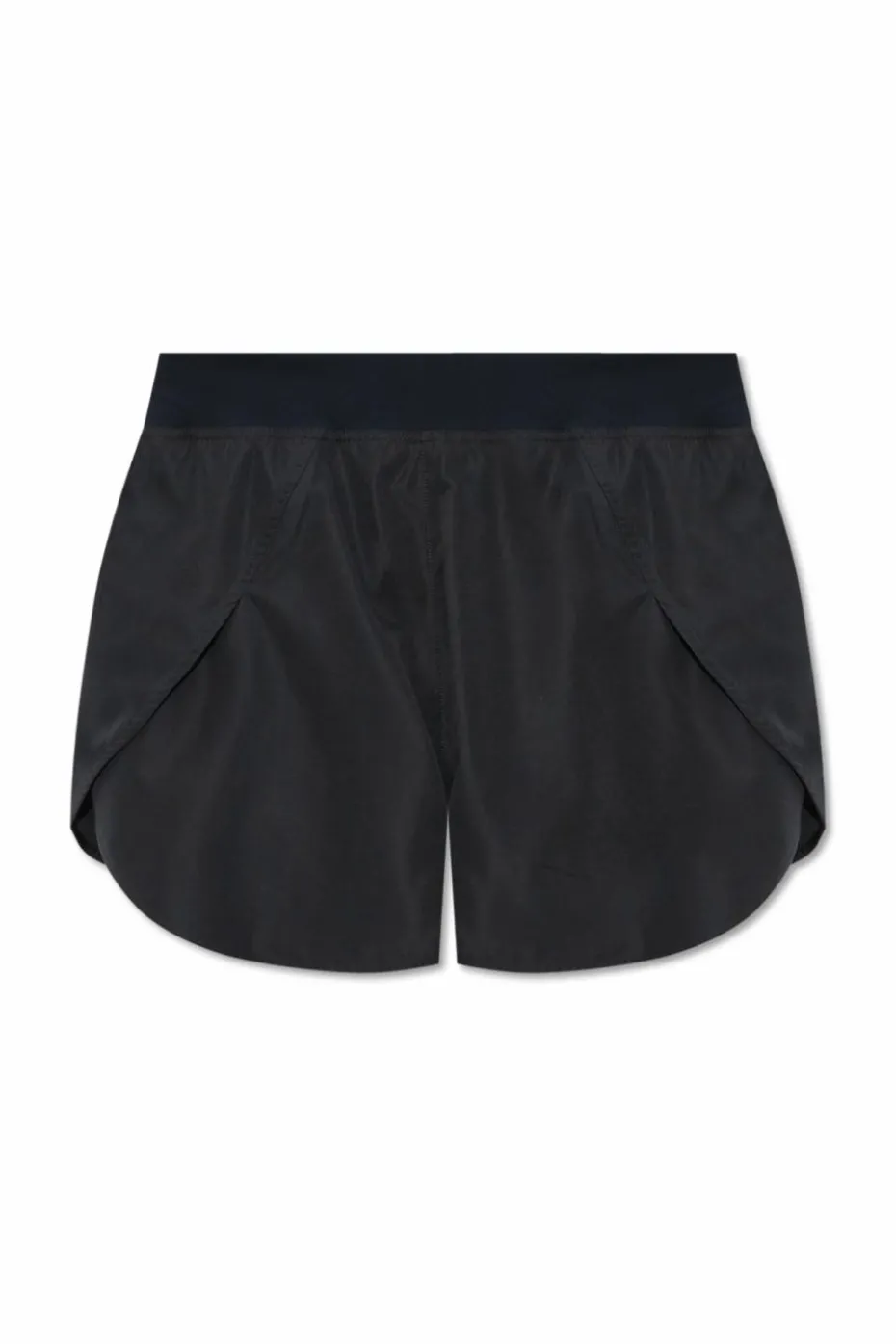 JIL SANDER+ CZARNY Szorty z nadrukowanym logo