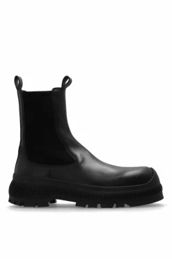 JIL SANDER+ CZARNY Sztyblety z logo