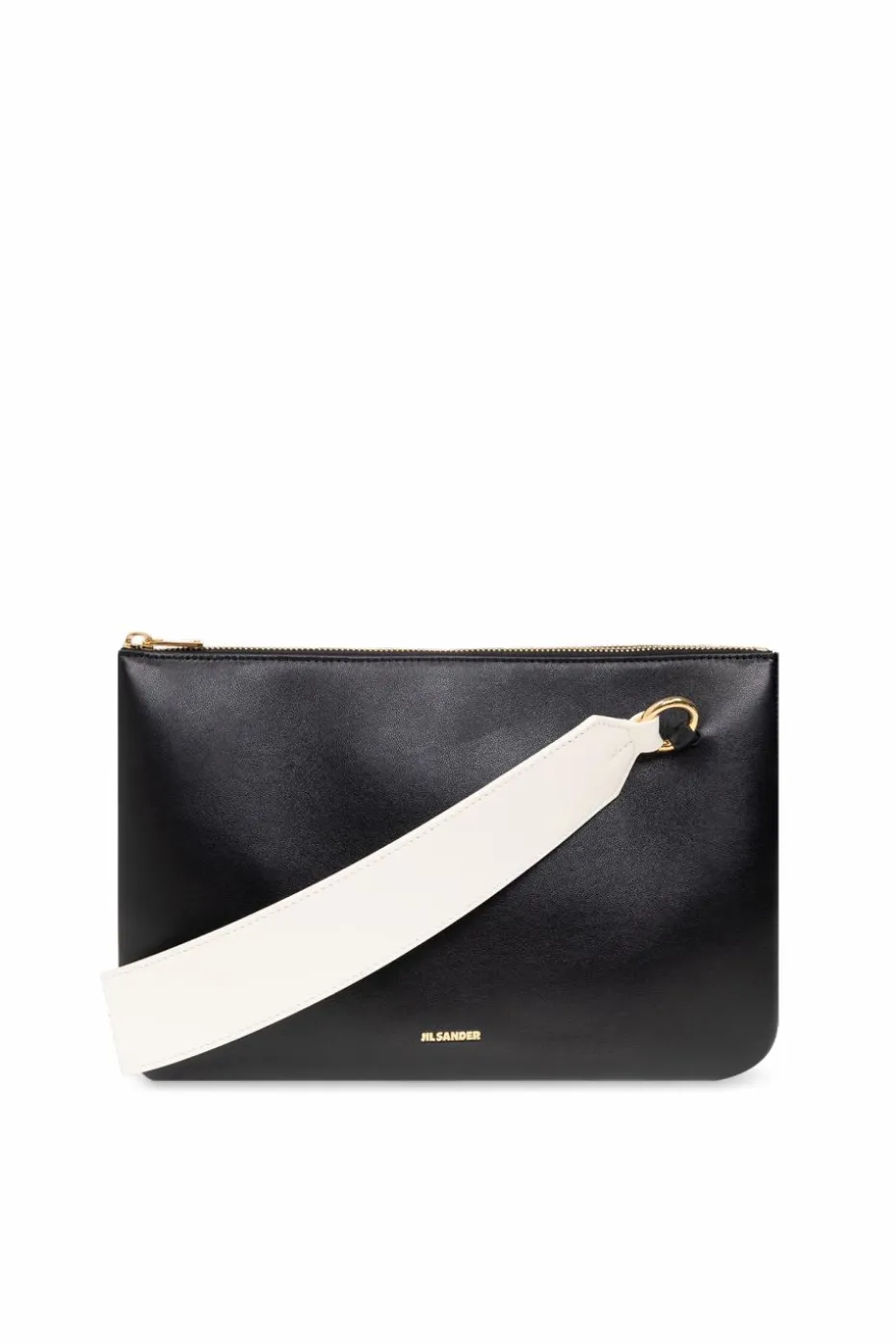 JIL SANDER CZARNY Torba na ramię ‘Link’