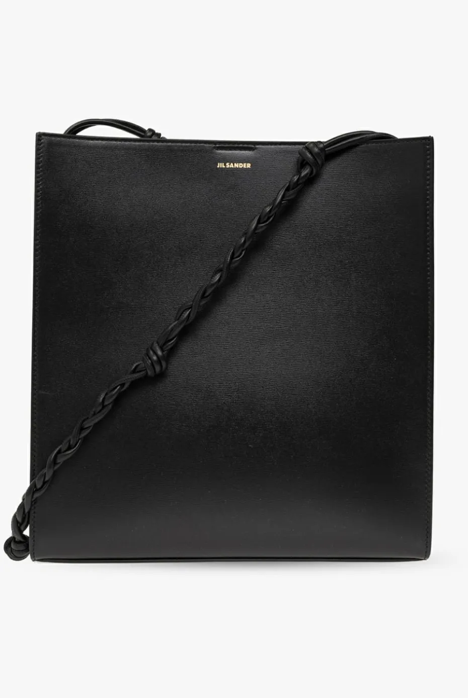 JIL SANDER CZARNY Torba na ramię ‘Tangle Medium’