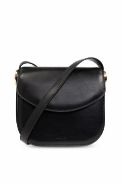 JIL SANDER CZARNY Torba na ramię ‘Coin Medium’