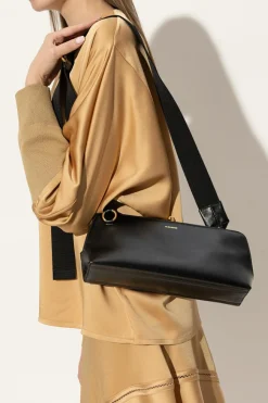 JIL SANDER CZARNY Torba na ramię ‘Goji Small’