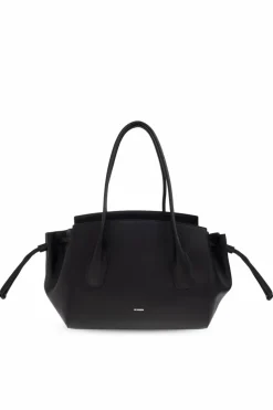 JIL SANDER CZARNY Torba typu `shopper`