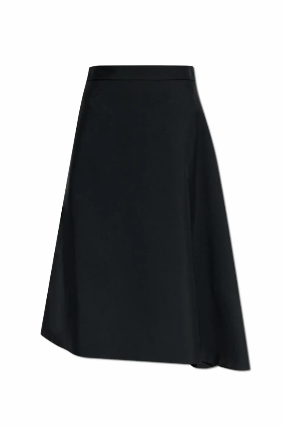 JIL SANDER CZARNY Trapezowa spódnica