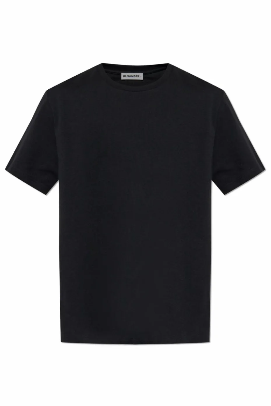 JIL SANDER+ CZARNY T-shirt z logo