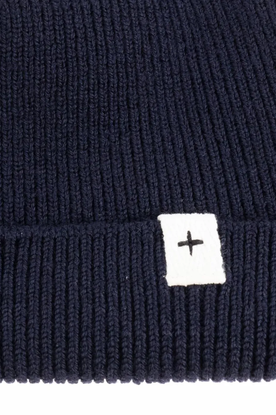 JIL SANDER+ CZARNY Wełniana czapka